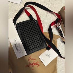 Christian Louboutin Calf Empire/Spike/CL Strap
